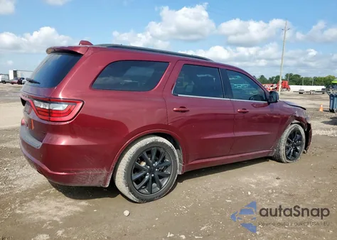 2018 Dodge Durango Gt from USA, damaged, VIN 1C4RDHDG2JC231855